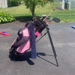 Golf Girl right handed golf clubs